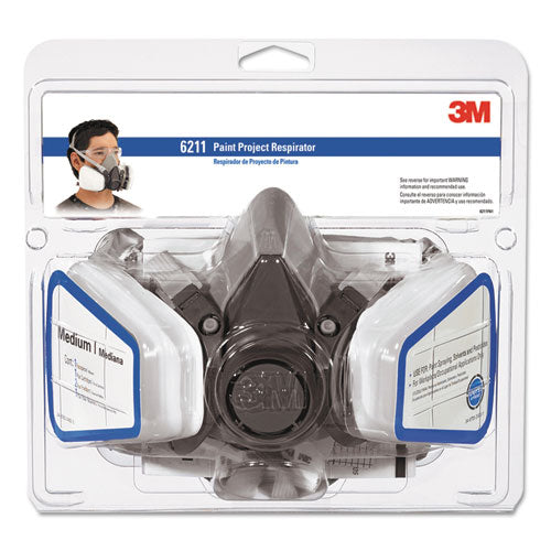 Half Facepiece Paint Spray-pesticide Respirator, Small