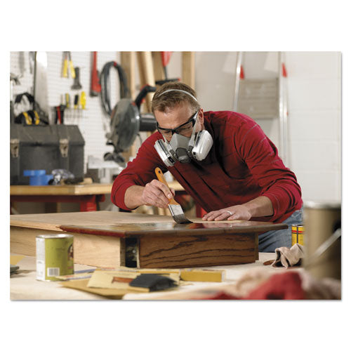 Half Facepiece Paint Spray-pesticide Respirator, Large