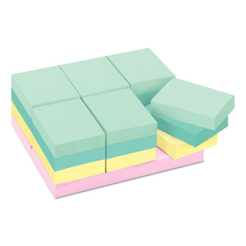Original Pads In Marseille Colors, Value Pack, 1 3-8 X 1 7-8, 100-sheet, 24-pack