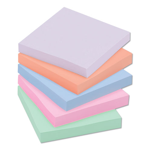 Recycled Notes In Bali Colors, 3 X 3, 90-sheet, 12-pack