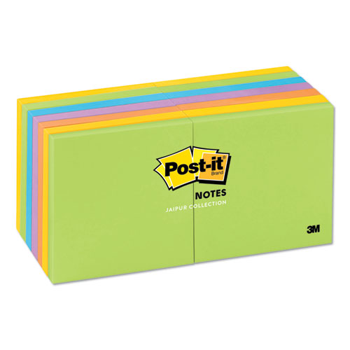Original Pads In Jaipur Colors, 3 X 3, 100-sheet, 14-pack