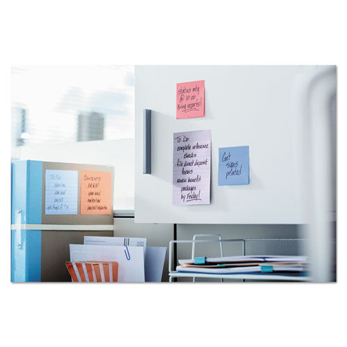 Recycled Notes In Bali Colors, 3 X 3, 70-sheet, 24-pack