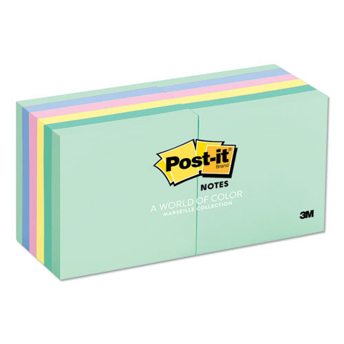 Original Pads In Marseille Colors, 3 X 3, 100-sheet, 12-pack