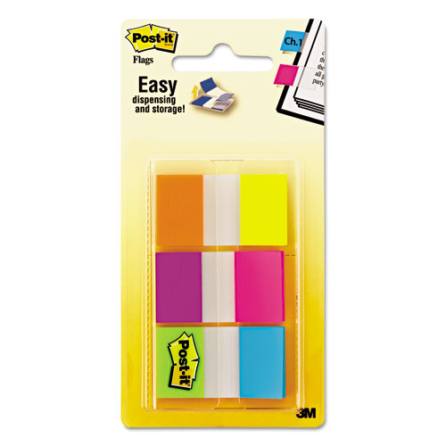 Page Flags In Portable Dispenser, Bright, 160 Flags-dispenser