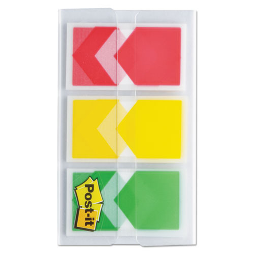 Arrow 1" Prioritization Page Flags, Red-yellow-green, 60-pack