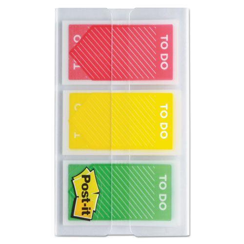 Arrow Message 1" Prioritization Page Flags, "to Do", Red-yellow-green, 60-pack
