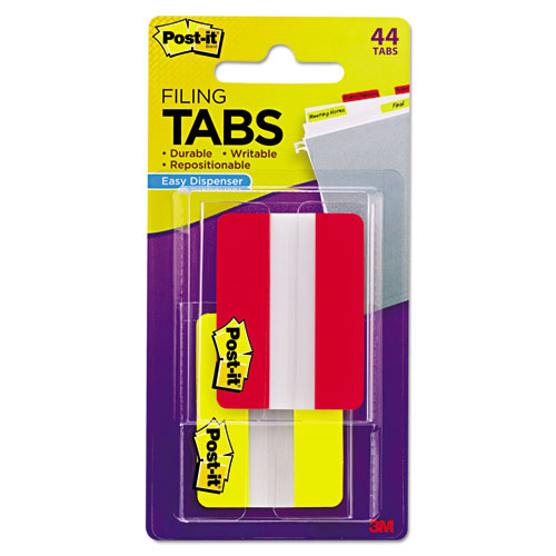 2" And 3" Tabs, 1-5-cut Tabs, Assorted Colors, 2" Wide, 44-pack