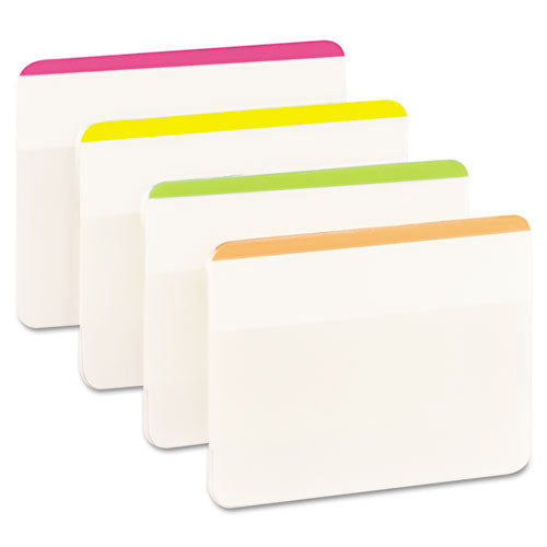 2" And 3" Tabs, Lined, 1-5-cut Tabs, Assorted Brights, 2" Wide, 24-pack