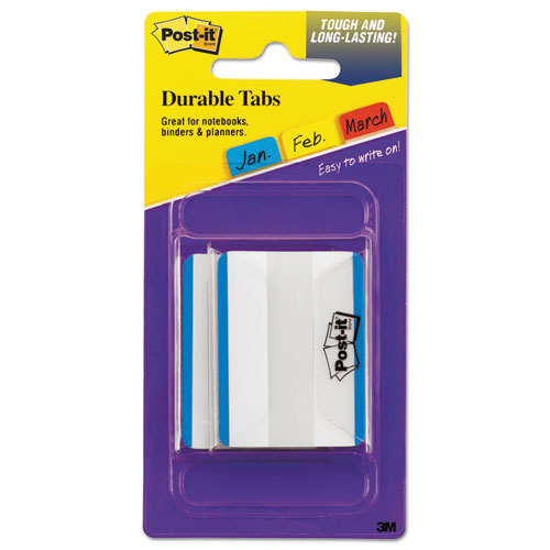 2" And 3" Tabs, Lined, 1-5-cut Tabs, Blue, 2" Wide, 50-pack