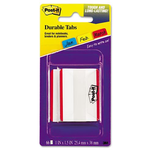 2" And 3" Tabs, Lined, 1-5-cut Tabs, Red, 2" Wide, 50-pack