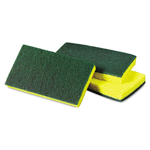 Medium-duty Scrubbing Sponge, 3.6 X 6.1, 10-pack