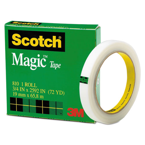 Magic Tape Refill, 3" Core, 0.75" X 72 Yds, Clear