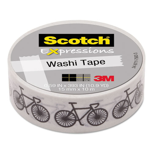 Expressions Washi Tape, 1.25" Core, 1.18" X 32.75 Ft, Multicolor Alphabet Soup