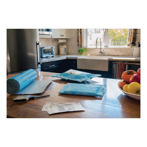 Flex And Seal Shipping Roll, 15" X 200 Ft, Blue-gray