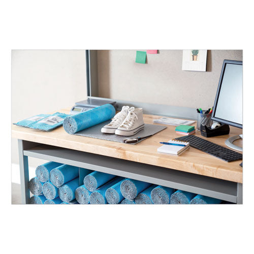 Flex And Seal Shipping Roll, 15" X 20 Ft, Blue-gray