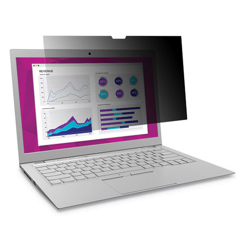 High Clarity Privacy Filter For 14" Widescreen Laptop, 16:9 Aspect Ratio