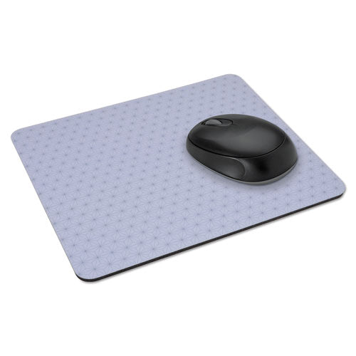 Precise Mouse Pad, Nonskid Back, 9 X 8, Gray-frostbyte
