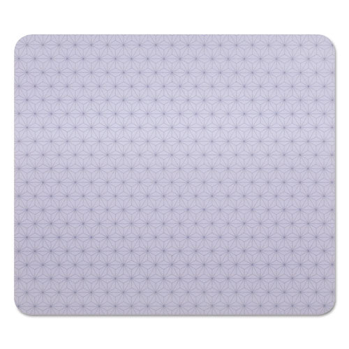 Precise Mouse Pad, Nonskid Back, 9 X 8, Gray-frostbyte