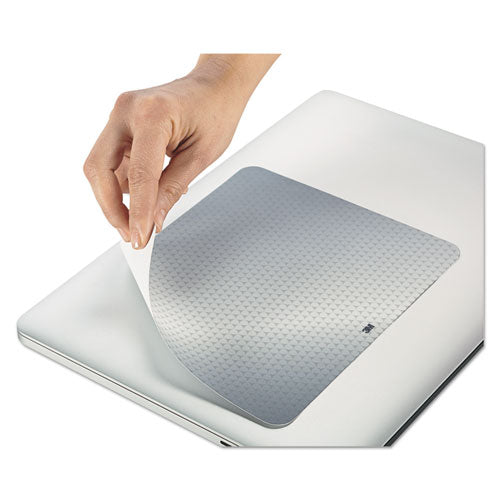 Precise Mouse Pad, Nonskid Repositionable Adhesive Back, Gray Frostbyte