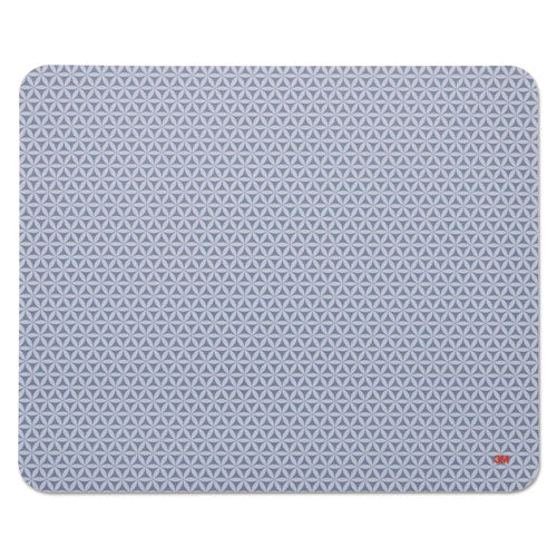 Precise Mouse Pad, Nonskid Repositionable Adhesive Back, 8 1-2 X 7, Gray-bitmap