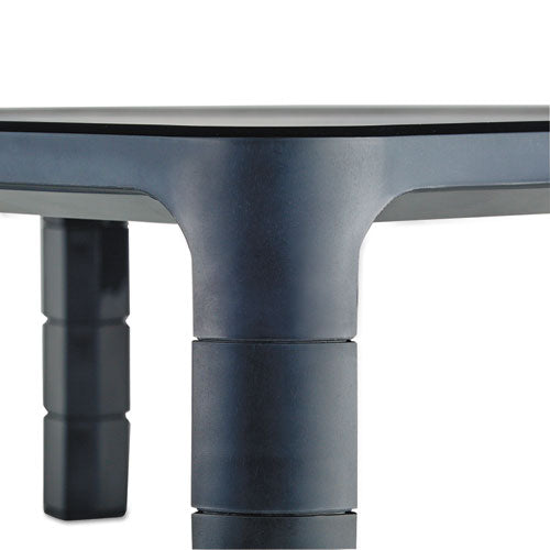 Adjustable Monitor Stand, 16 X 12 X 1 3-4 To 5 1-2, Black