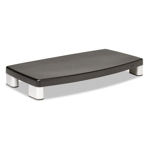 Extra-wide Adjustable Monitor Stand, 20 X  12 X 1 To 5 7-8, Black