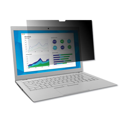 Frameless Blackout Privacy Filter For 15.4" Widescreen Laptop, 16:10 Aspect Ratio