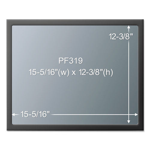 Framed Desktop Monitor Privacy Filter For 18.1"-19” Lcd-19” Crt