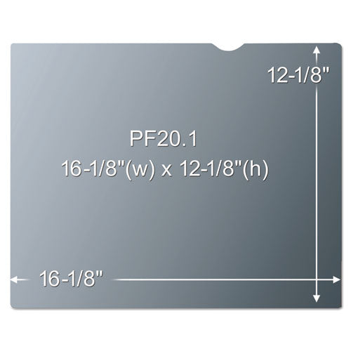 Frameless Blackout Privacy Filter For 20.1" Monitor