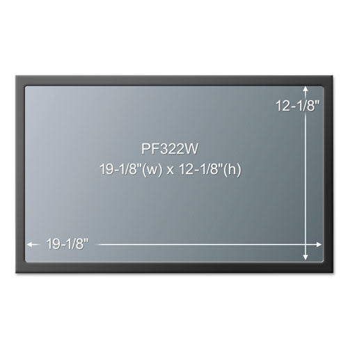Framed Desktop Monitor Privacy Filter For Widescreen 21.5"-22" Lcd-21" Crt 16:10