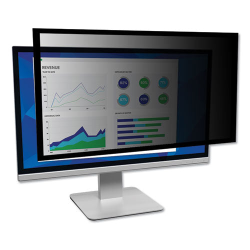 Framed Desktop Monitor Privacy Filter For 23" Widescreen Lcd, 16:9 Aspect Ratio