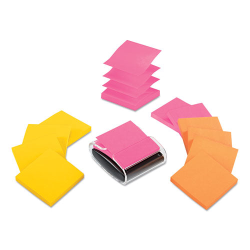 Pop-up Dispenser Value Pack, 3" X 3", 12-pack