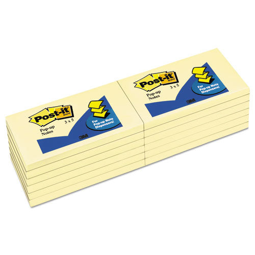 Original Canary Yellow Pop-up Refill, 3 X 5, 12-pack