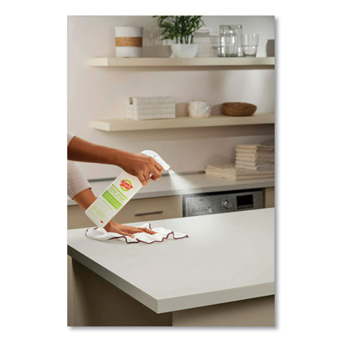 One Step Disinfectant And Cleaner, Light Fresh Scent, 28 Oz Spray Bottle, 6-carton
