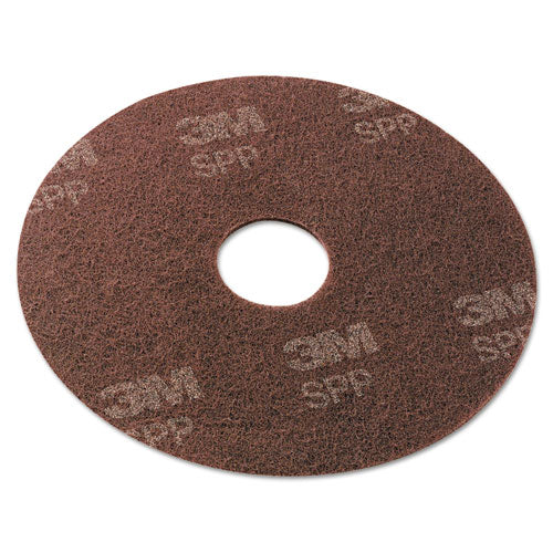 Surface Preparation Pad, 13" Diameter, Maroon, 10-carton
