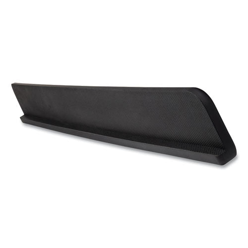 Gel Wrist Rest For Standing Desks, 30.13 X 3.25 X 1, Black