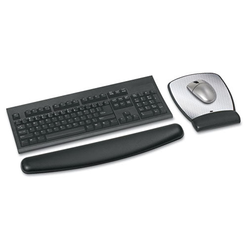 Gel Antimicrobial Wrist Rest, Black