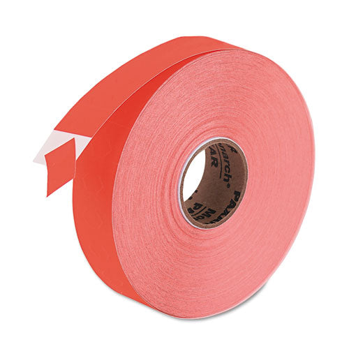 Easy-load One-line Labels For Pricemarker 1131, 0.44 X 0.88, Fluorescent Red, 2,500-roll