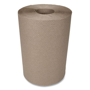 Morsoft Universal Roll Towels, 7.88" X 300 Ft, Brown, 12-carton