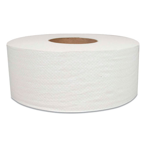 Jumbo Bath Tissue, Septic Safe, 2-ply, White, 700 Ft, 12 Rolls-carton