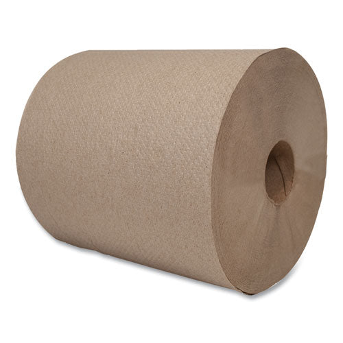 Morsoft Universal Roll Towels, 1-ply, 8" X 700 Ft, Kraft, 6 Rolls-carton