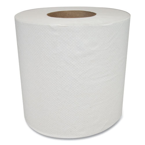 Morsoft Center-pull Roll Towels, 2-ply, 8" Dia., 500 Sheets-roll, 6 Rolls-carton