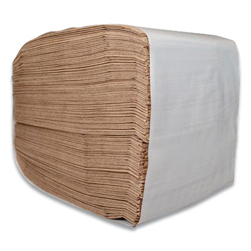Morsoft Dispenser Napkins, 1-ply, 11.5 X 13, Kraft, 250-pack, 24 Packs-carton