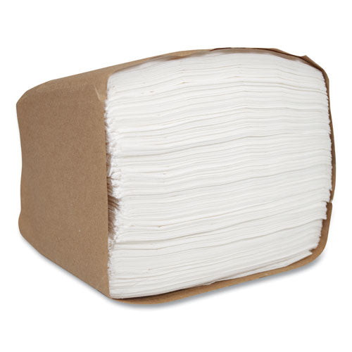 Morsoft Dispenser Napkins, 1-ply, 11.5 X 13, White, 250-pack, 24 Packs-carton