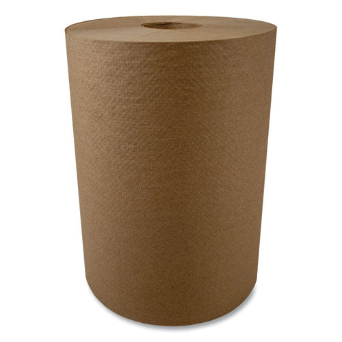 10 Inch Roll Towels, 1-ply, 10" X 800 Ft, Kraft, 6 Rolls-carton