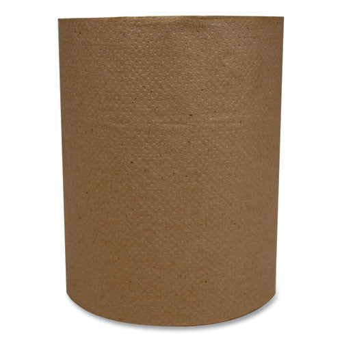 Morsoft Universal Roll Towels, Kraft, 1-ply, 600 Ft, 7.8" Dia, 12 Rolls-carton