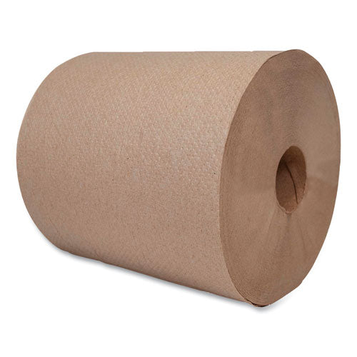 Morsoft Universal Roll Towels, Kraft, 1-ply, 600 Ft, 7.8" Dia, 12 Rolls-carton