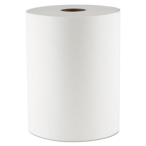 10 Inch Tad Roll Towels, 1-ply, 10" X 550 Ft, White, 6 Rolls-carton