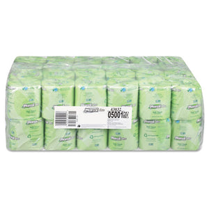 100% Recycled Two-ply Bath Tissue, Septic Safe, 2-ply, White, 500 Sheets-roll, 48 Rolls-carton