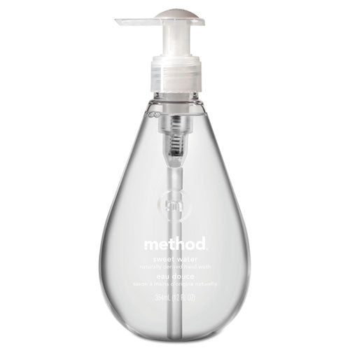 Gel Hand Wash, Sweet Water, 12 Oz Pump Bottle